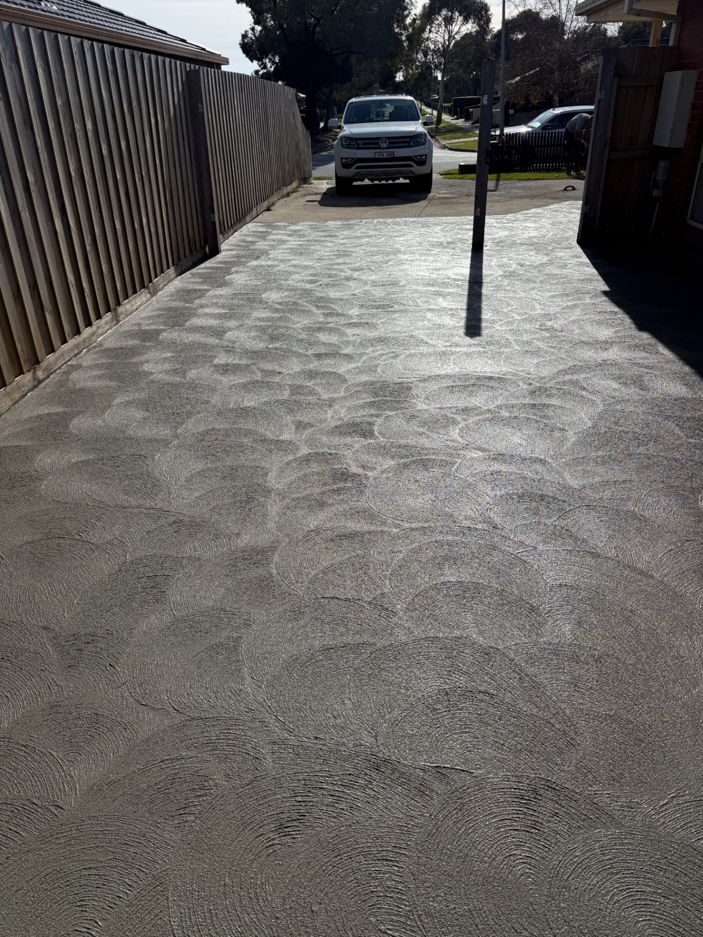 Broom Finish Driveway in Dandenong